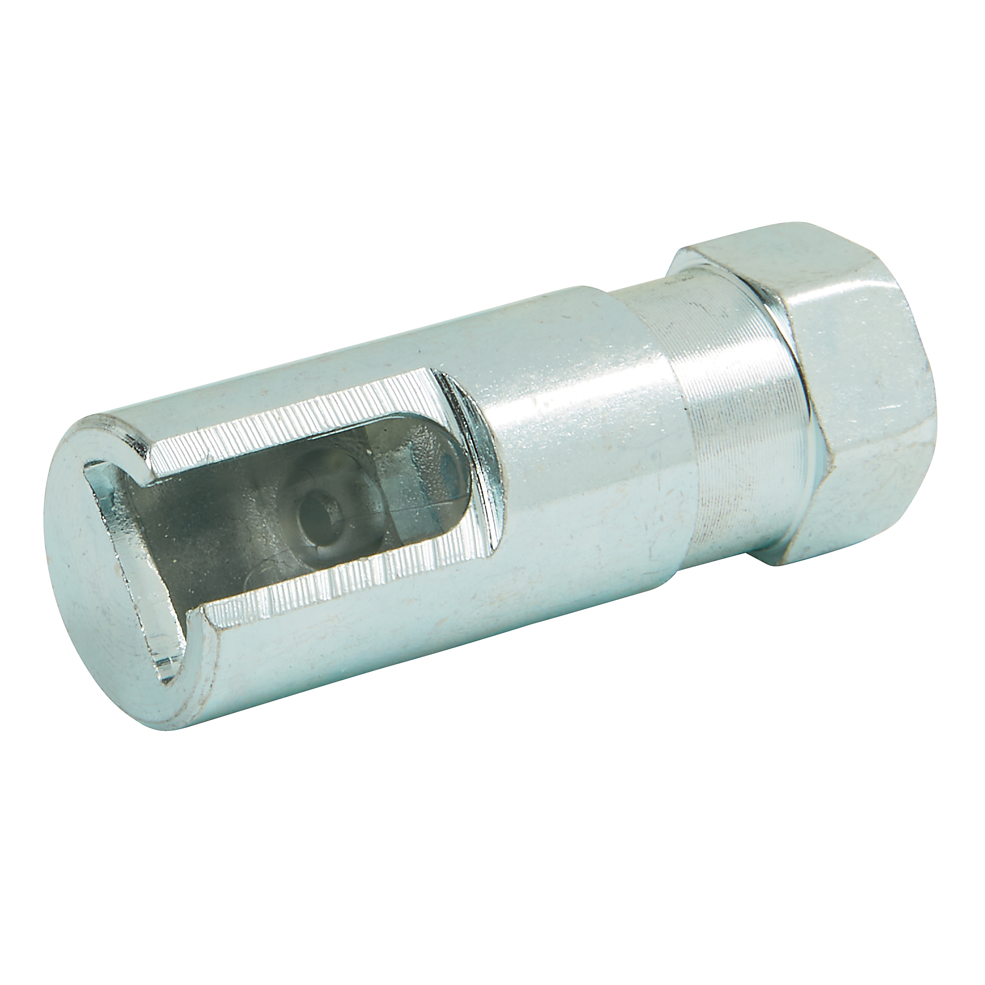 Strongway 90° Right-Angle Slotted Grease Coupler, 1000 PSI Max., 1/8in. NPT